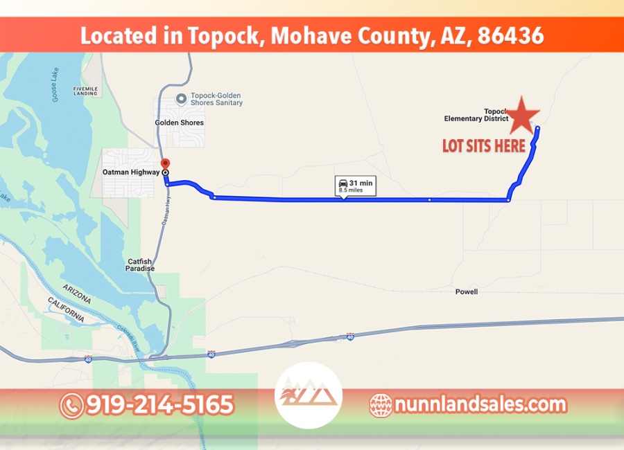 Topock, Arizona 86436, ,Land,For Sale,2018