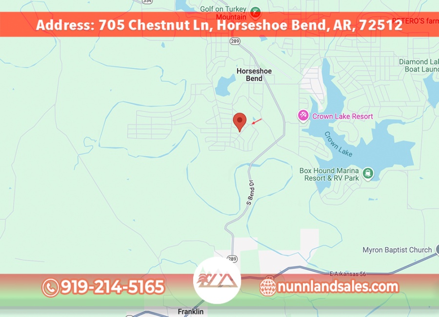 Horseshoe Bend, Arkansas 72512, ,Land,For Sale,2044