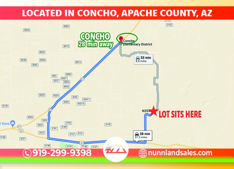 Concho, Arizona 85924, ,Land,Sold,1368