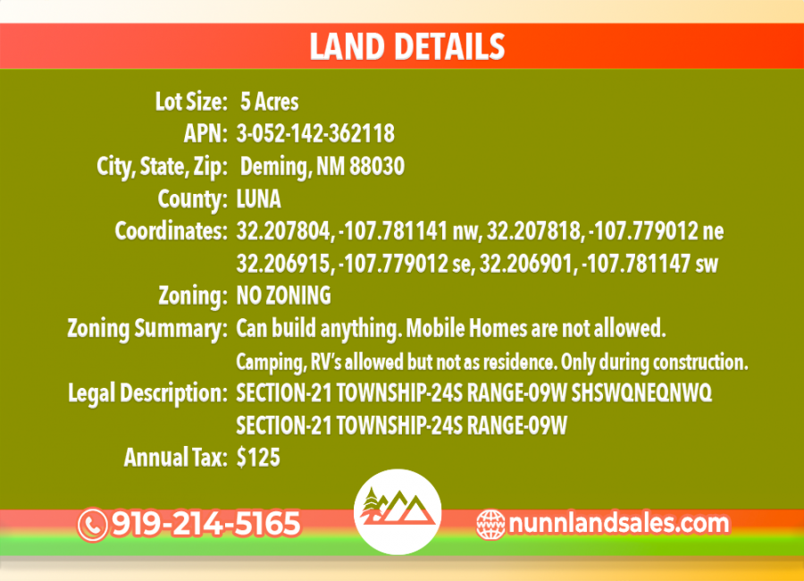 Deming, New Mexico 88030, ,Land,Sold,1403