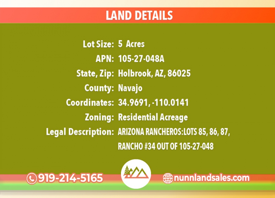 Sun Valley, Arizona 86025, ,Land,Sold,1486