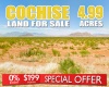 Cochise, Arizona 85610, ,Land,For Sale,1579