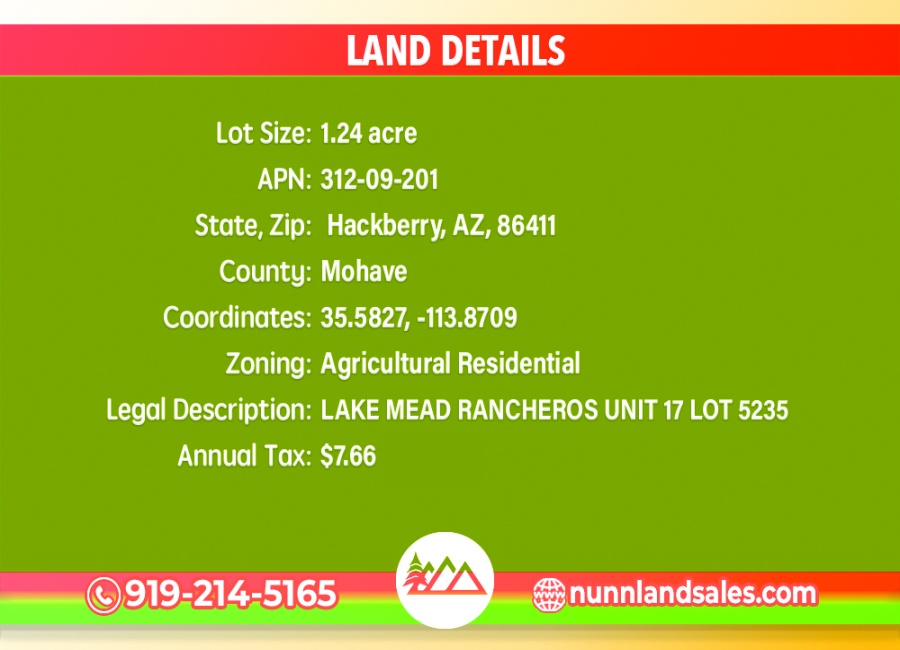 Arizona 86411, ,Land,Sold,1736