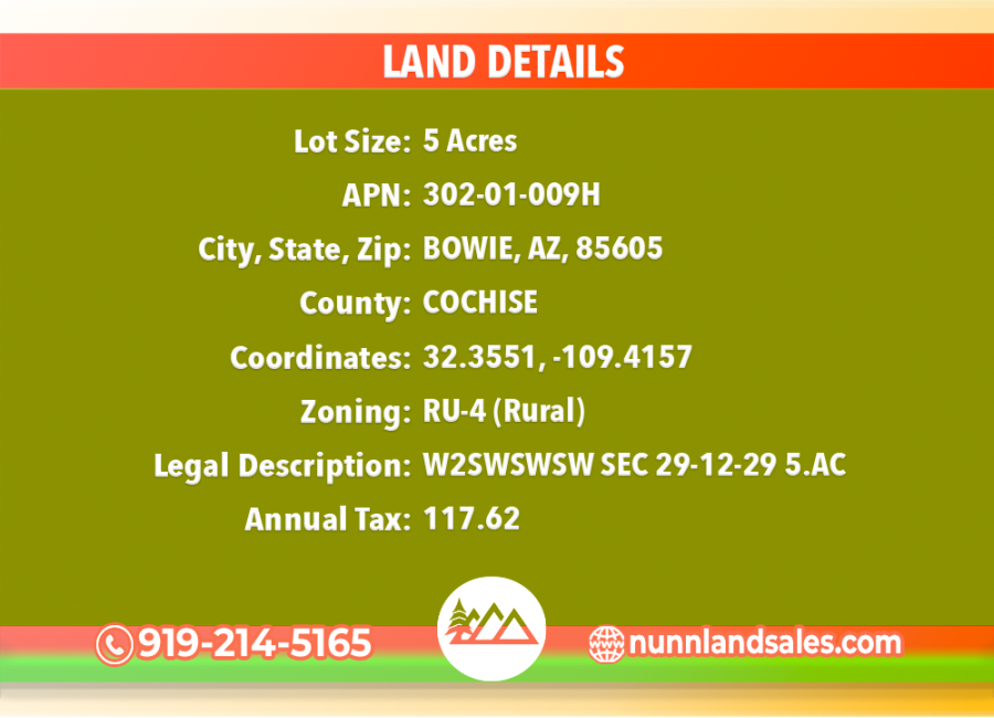 Arizona 85605 , ,Land,Sold,1745