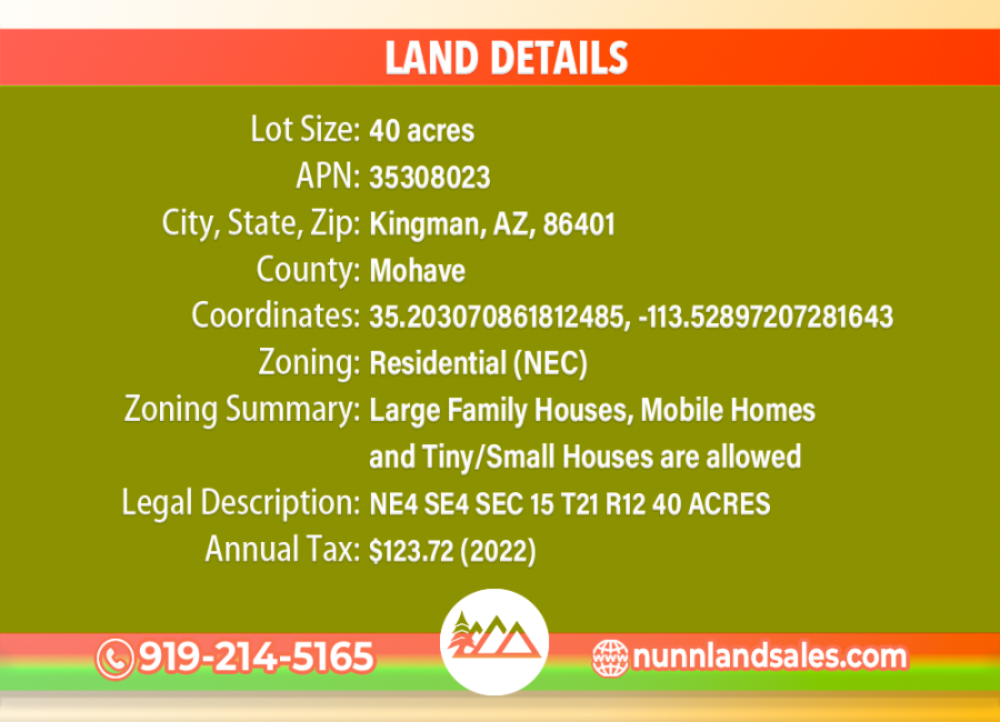 Kingman, Arizona 86404, ,Land,Sold,1806
