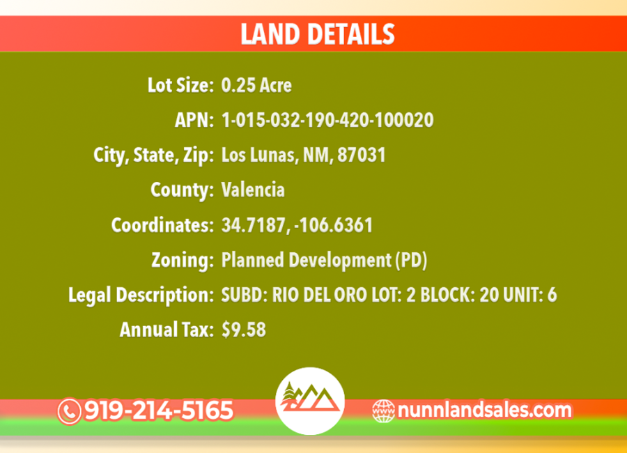 Los Lunas, New Mexico 87031, ,Land,Sold,1908